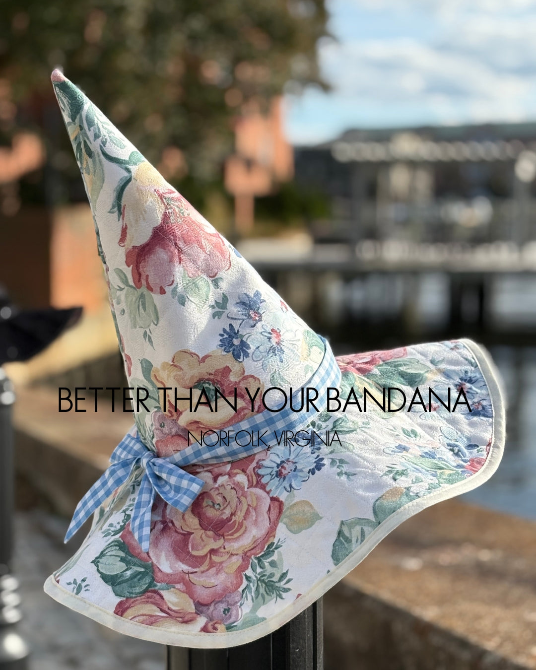 Floral Farmhouse Hat