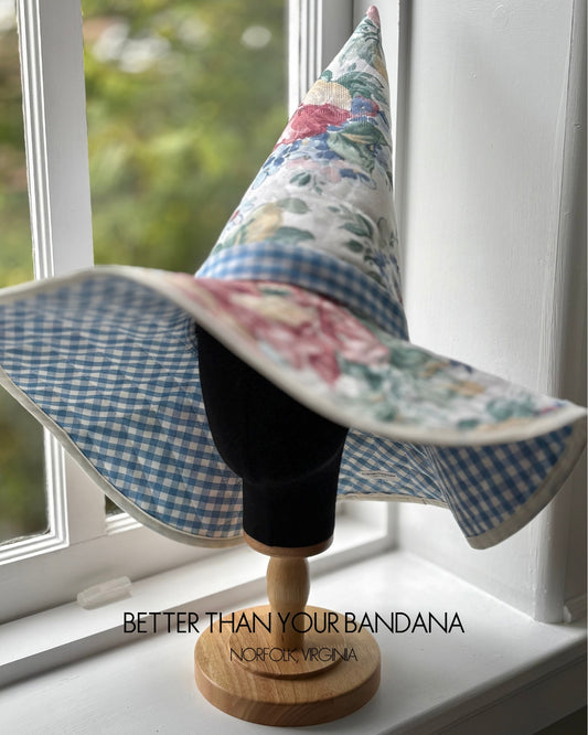 Floral Farmhouse Hat