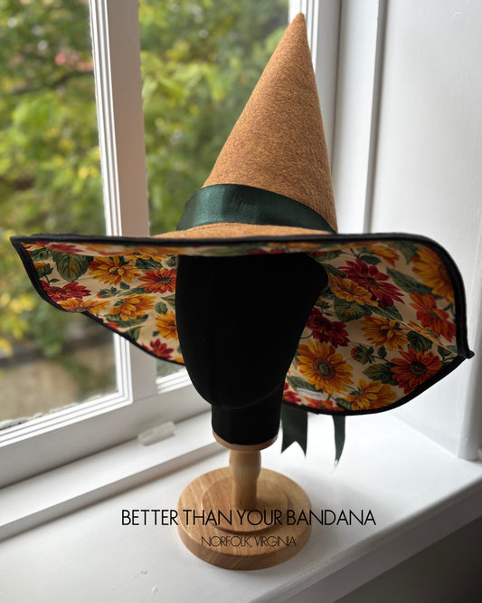 Sunflower Foraging Hat