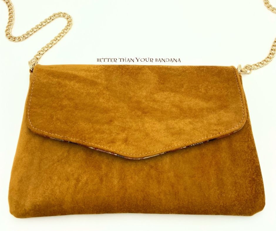 Velvet Envelope Bag