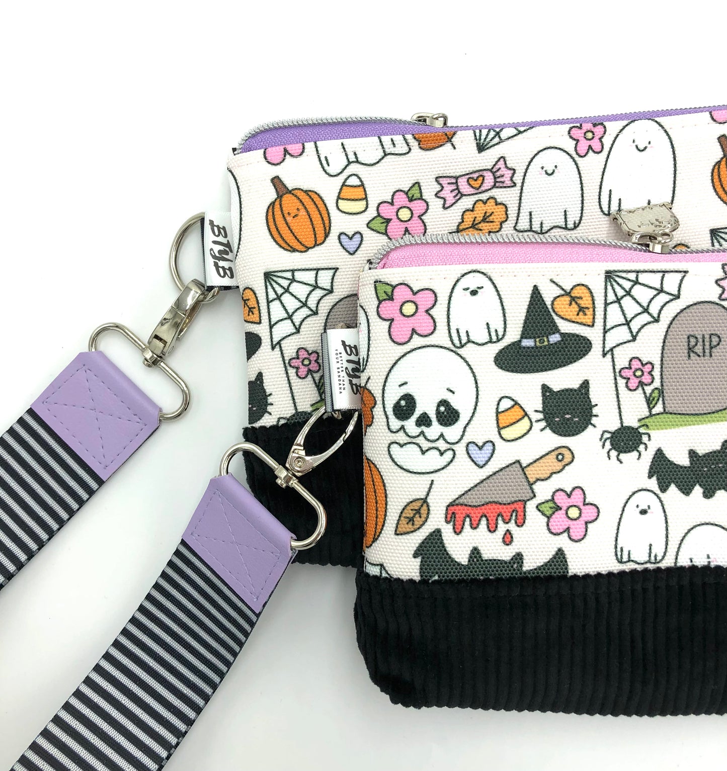 Let's Go Ghouls Wristlet