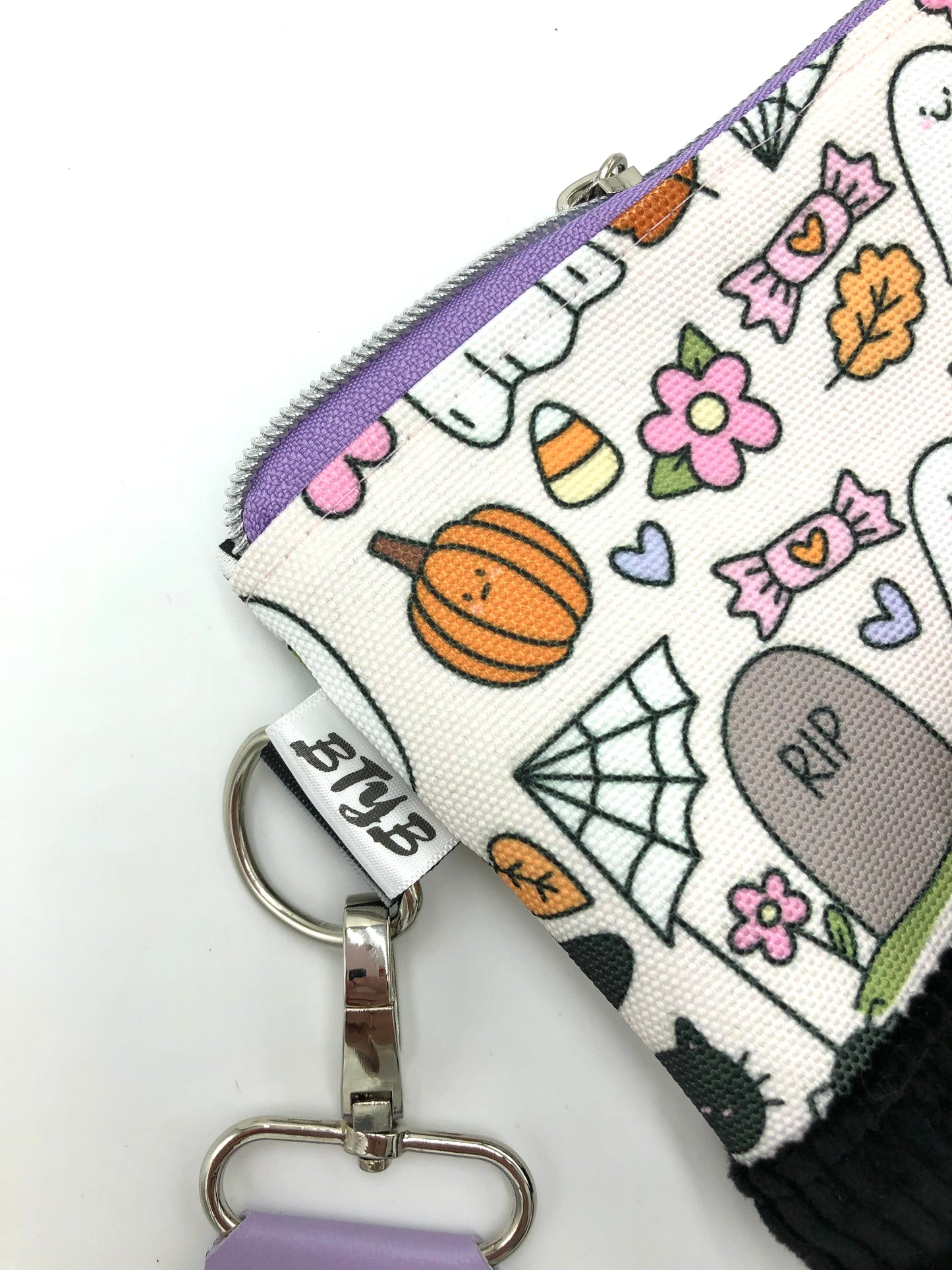 Let's Go Ghouls Wristlet